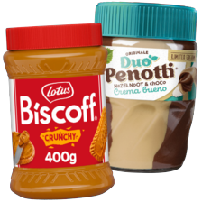 Duo penotti, Lotus biscoff spread of The Flower Farm